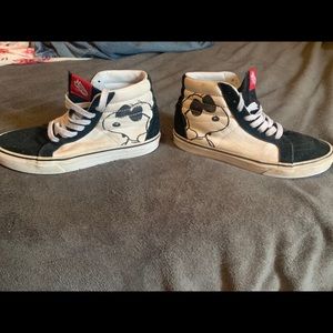 Vans - sz 7 - snoopy edition